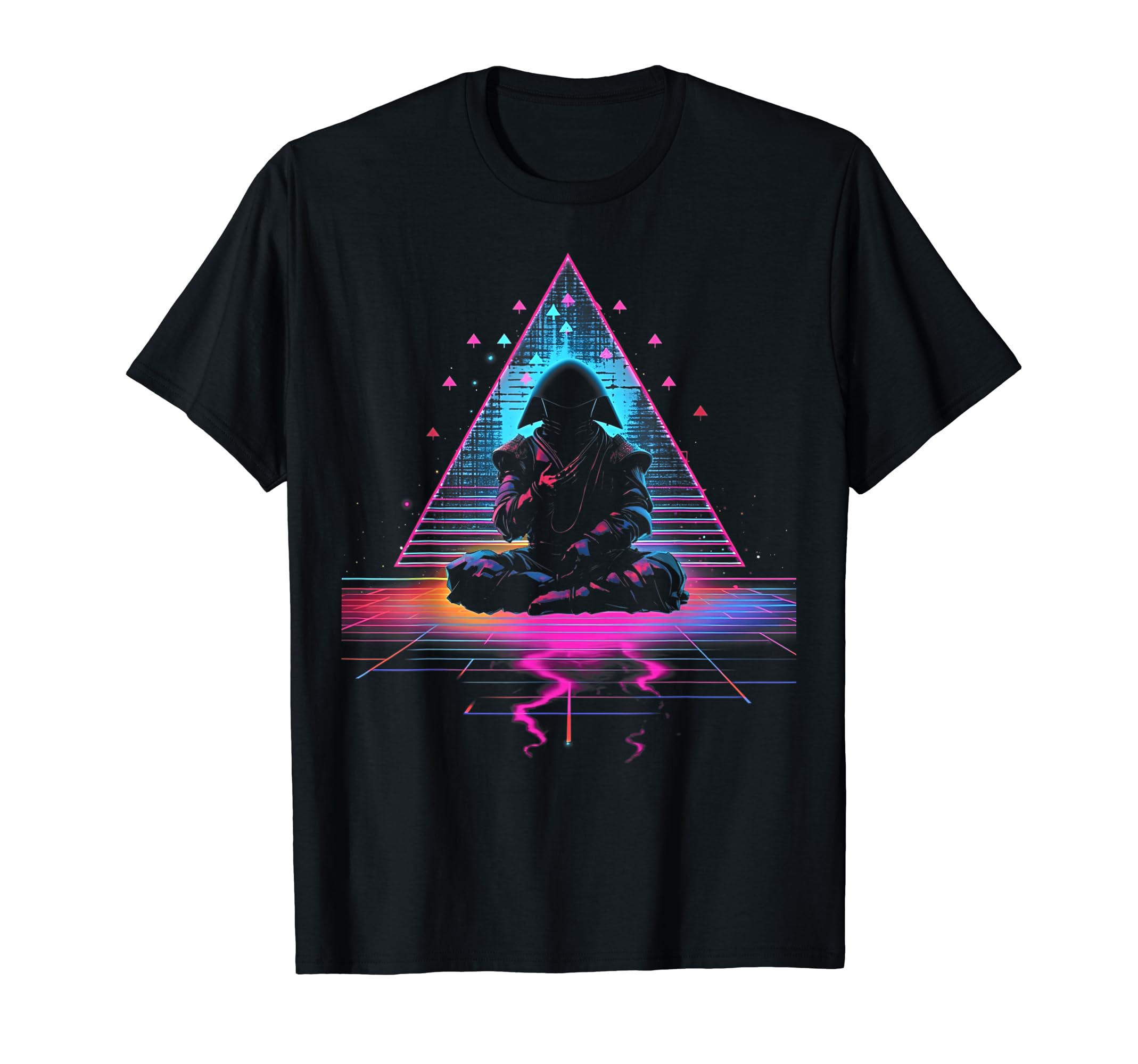 Synthwave Astronaut Cyberpunk 80S Sci Fi T-Shirt - Graphic Print Men Women - T-Shirt, Sweatshirt, Hoodie