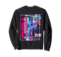 Chiba City 80S Synthwave Yyy Sweatshirt - Aesthetic Graphic for Adults - T-Shirt, Sweatshirt, Hoodie