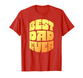 Best Dad Ever Seventies Typography T-Shirt - Aesthetic Graphic for Adults - T-Shirt, Sweatshirt, Hoodie