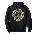 Peace Flower Imagine All People Boho Hoodie - Unique Graphic Men Women - T-Shirt, Sweatshirt, Hoodie