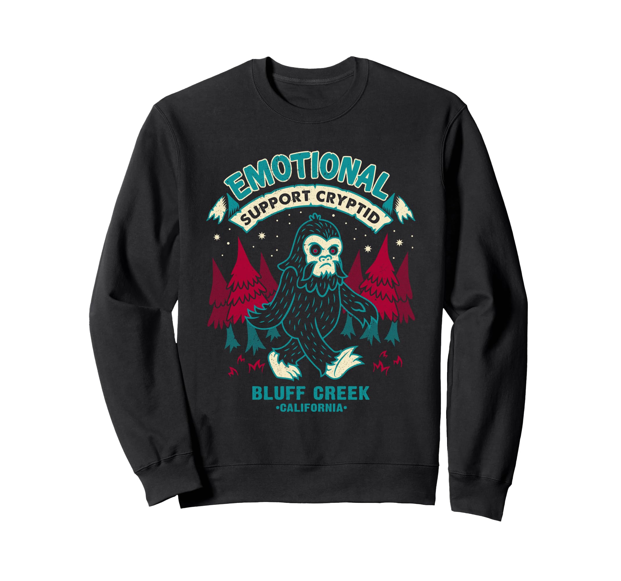Emotional Goth Support Cryptid Sweatshirt - Aesthetic Graphic Men Women - T-Shirt, Sweatshirt, Hoodie