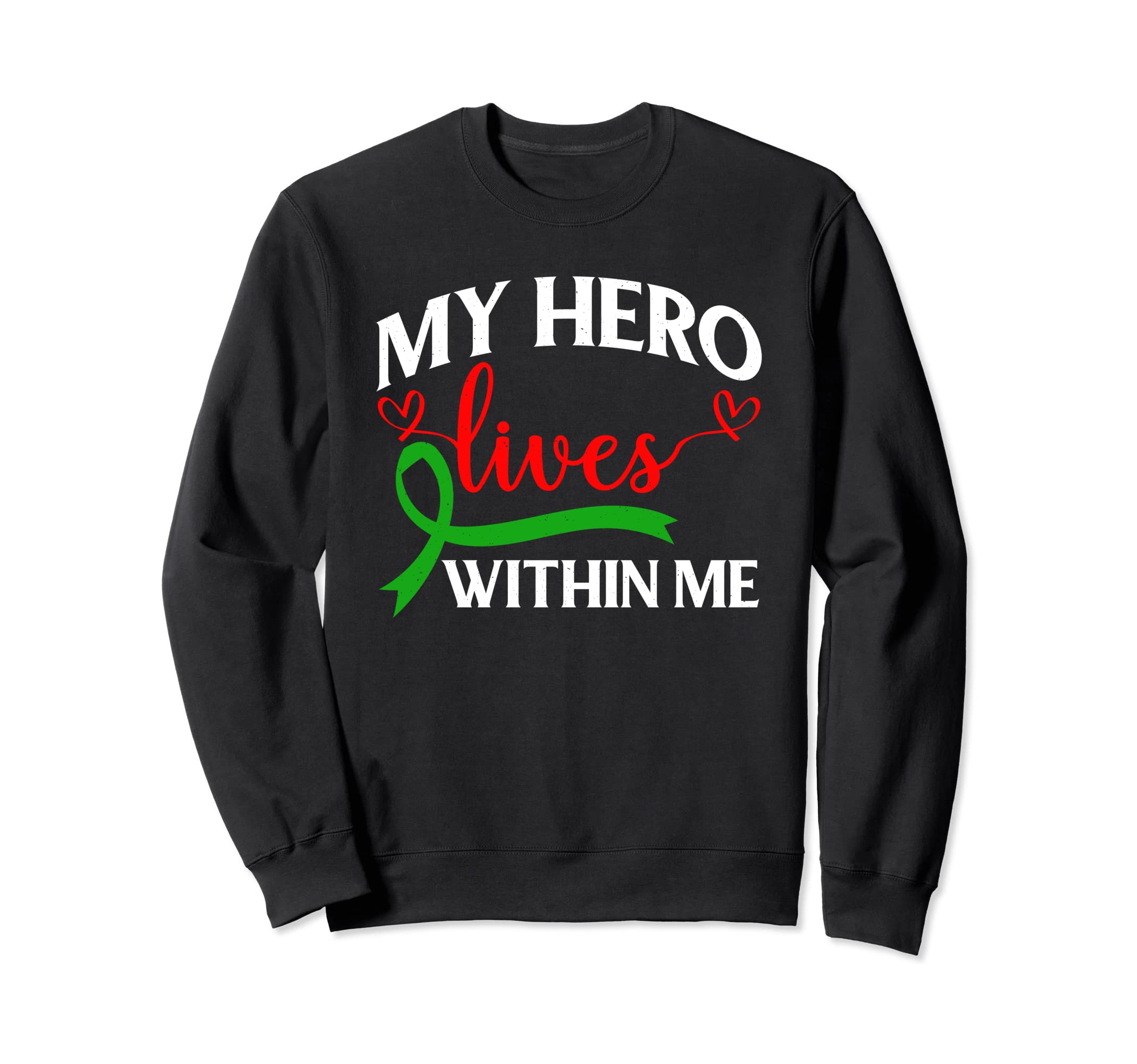 Distressed Transplant Survivor Sweatshirt - Aesthetic Graphic Men Women - T-Shirt, Sweatshirt, Hoodie