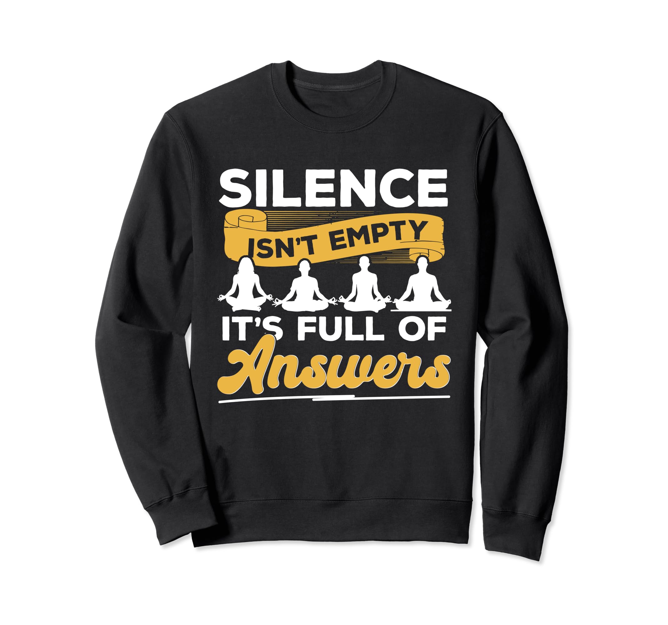 Meditation Yoga Spiritual Peace Sweatshirt - Unique Graphic Men Women - T-Shirt, Sweatshirt, Hoodie