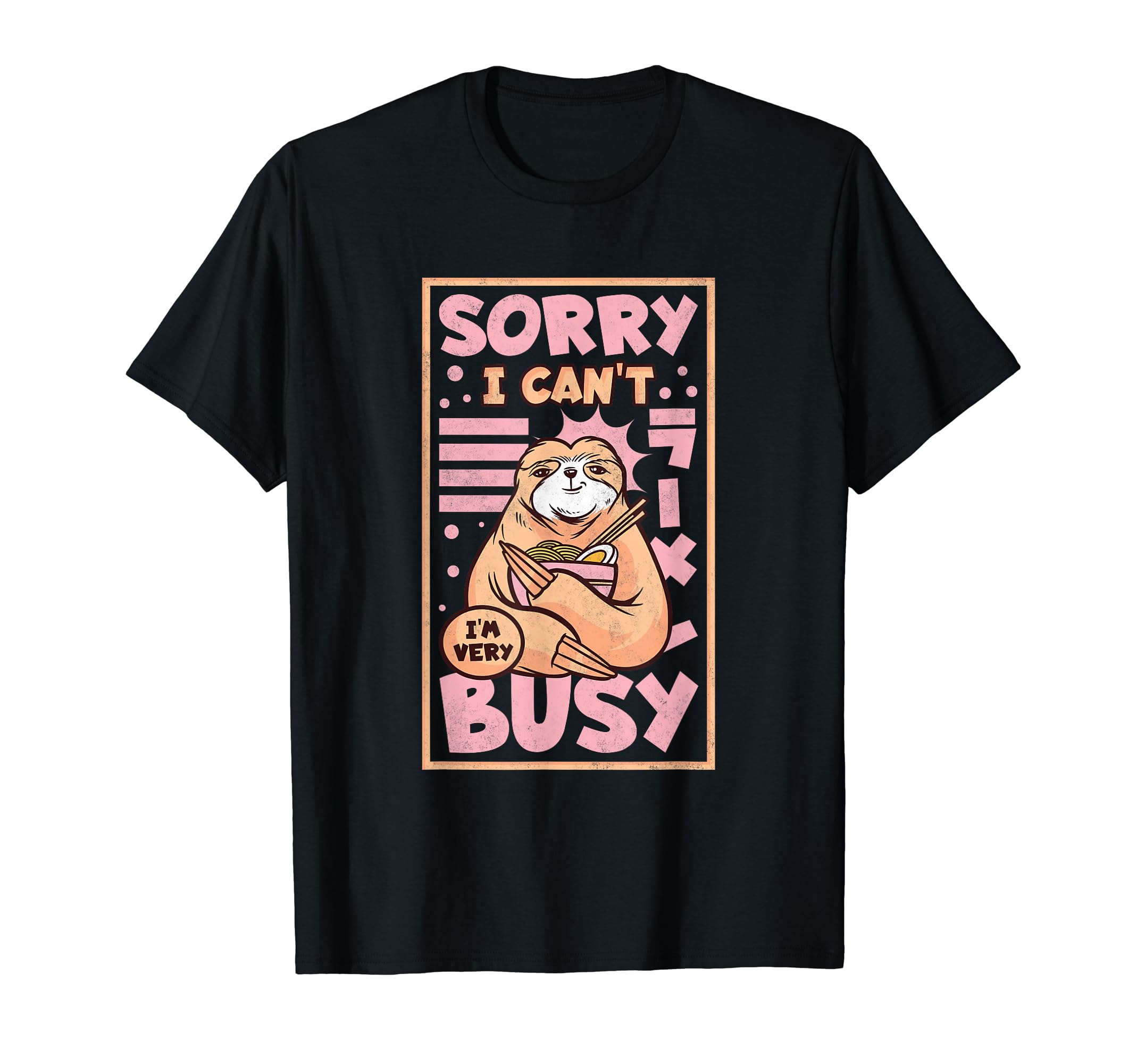 Sorry I Cant Im Very Busy Introvert T-Shirt - Trendy Graphic for Adults - T-Shirt, Sweatshirt, Hoodie