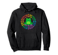 Funny Frog Yoga Lotus Pose Meditation Hoodie - Unique Graphic for Adults - T-Shirt, Sweatshirt, Hoodie