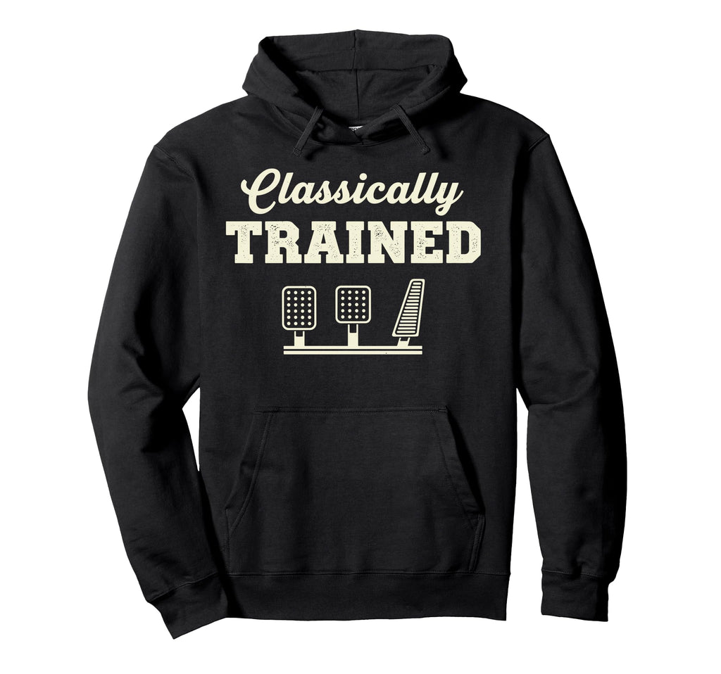 Manual Transmission Car Classically Hoodie - Minimalist Print for Adults - T-Shirt, Sweatshirt, Hoodie