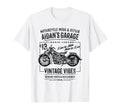 Aidans Garage Motorcycle Name Aidan T-Shirt - Fun Novelty Design Men Women - T-Shirt, Sweatshirt, Hoodie