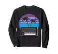 Synthwave Retrowave Pastel Goth Sweatshirt - Custom Art Print Unisex - T-Shirt, Sweatshirt, Hoodie