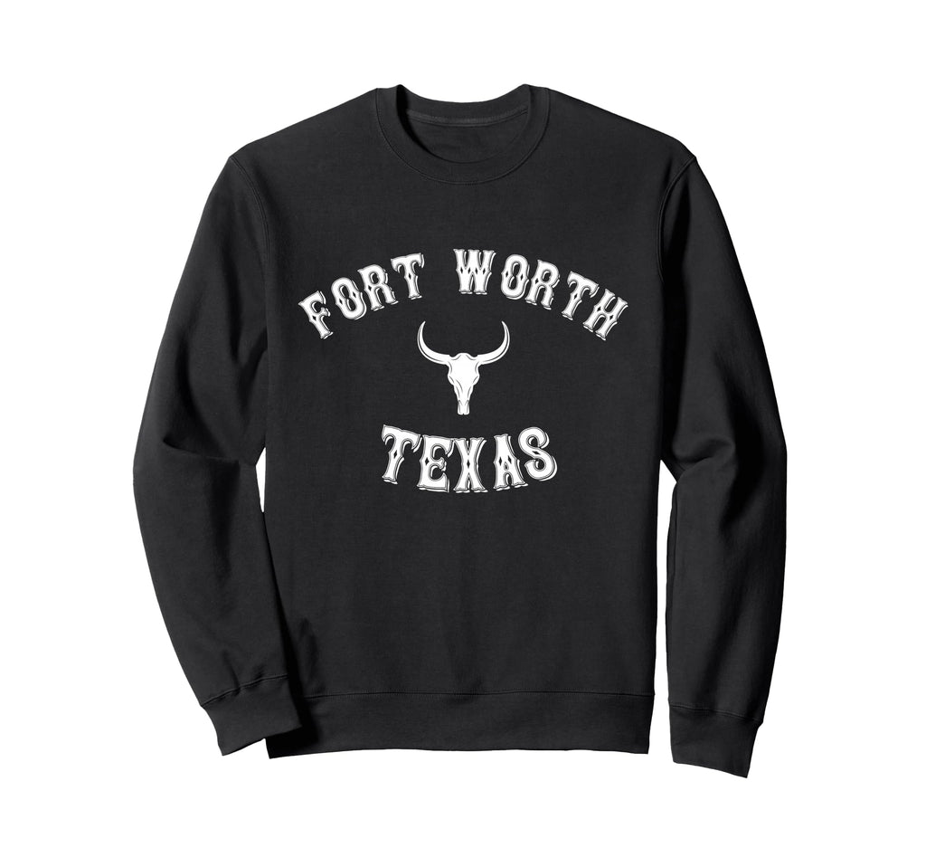 Fort Worth Texas Western Sweatshirt - Casual Everyday Wear for Adults - T-Shirt, Sweatshirt, Hoodie