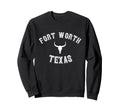 Fort Worth Texas Western Sweatshirt - Casual Everyday Wear for Adults - T-Shirt, Sweatshirt, Hoodie