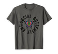 Anti Social Butterfly Introvert Awkward T-Shirt - Graphic Print Men Women - T-Shirt, Sweatshirt, Hoodie