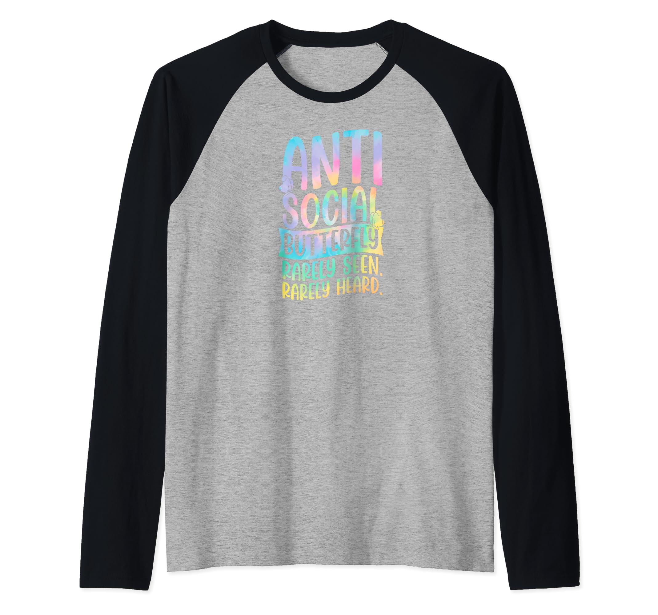 Antisocial Butterfly Rarely Seen Sweatshirt - Custom Art Print for Adults - T-Shirt, Sweatshirt, Hoodie