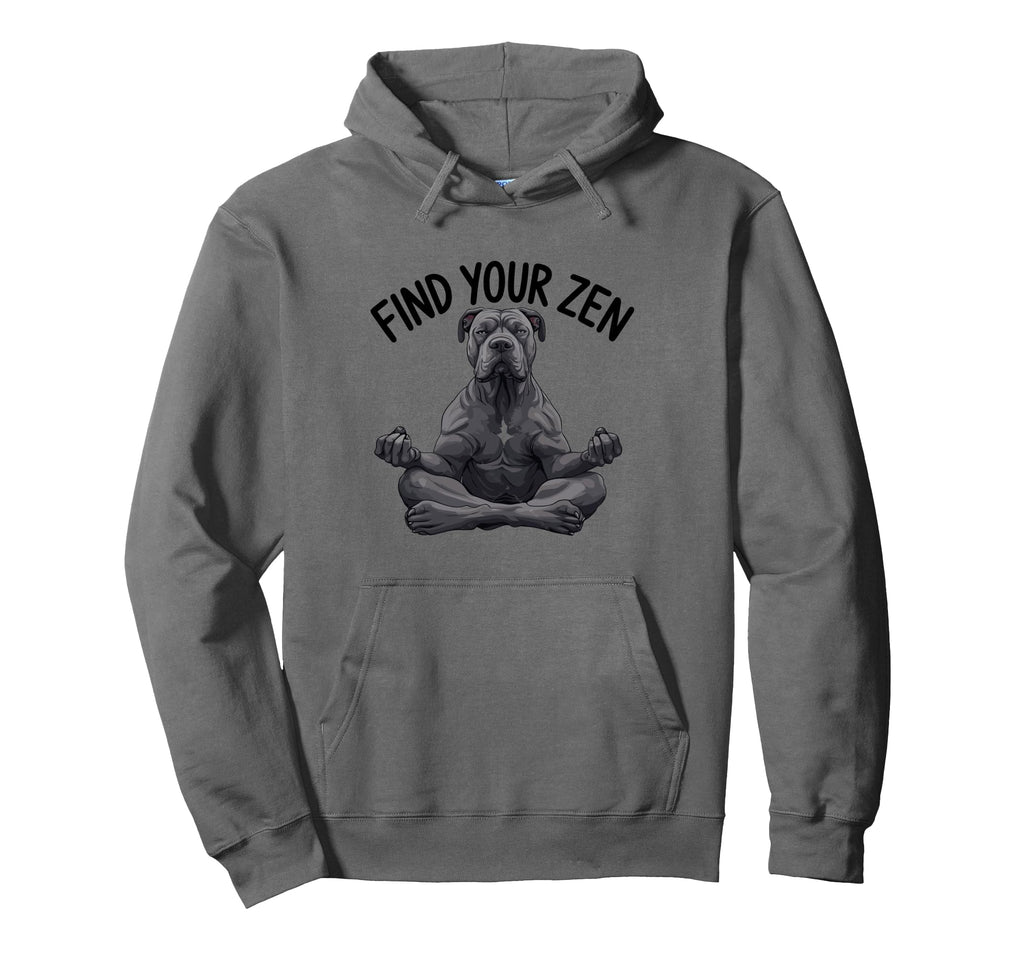 Zen Who Make Dog Spirit Mindfulness Hoodie - Custom Art Print for Adults - T-Shirt, Sweatshirt, Hoodie