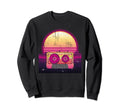 Synthwave Aesthetic 80S Sweatshirt - Casual Everyday Wear for Adults - T-Shirt, Sweatshirt, Hoodie