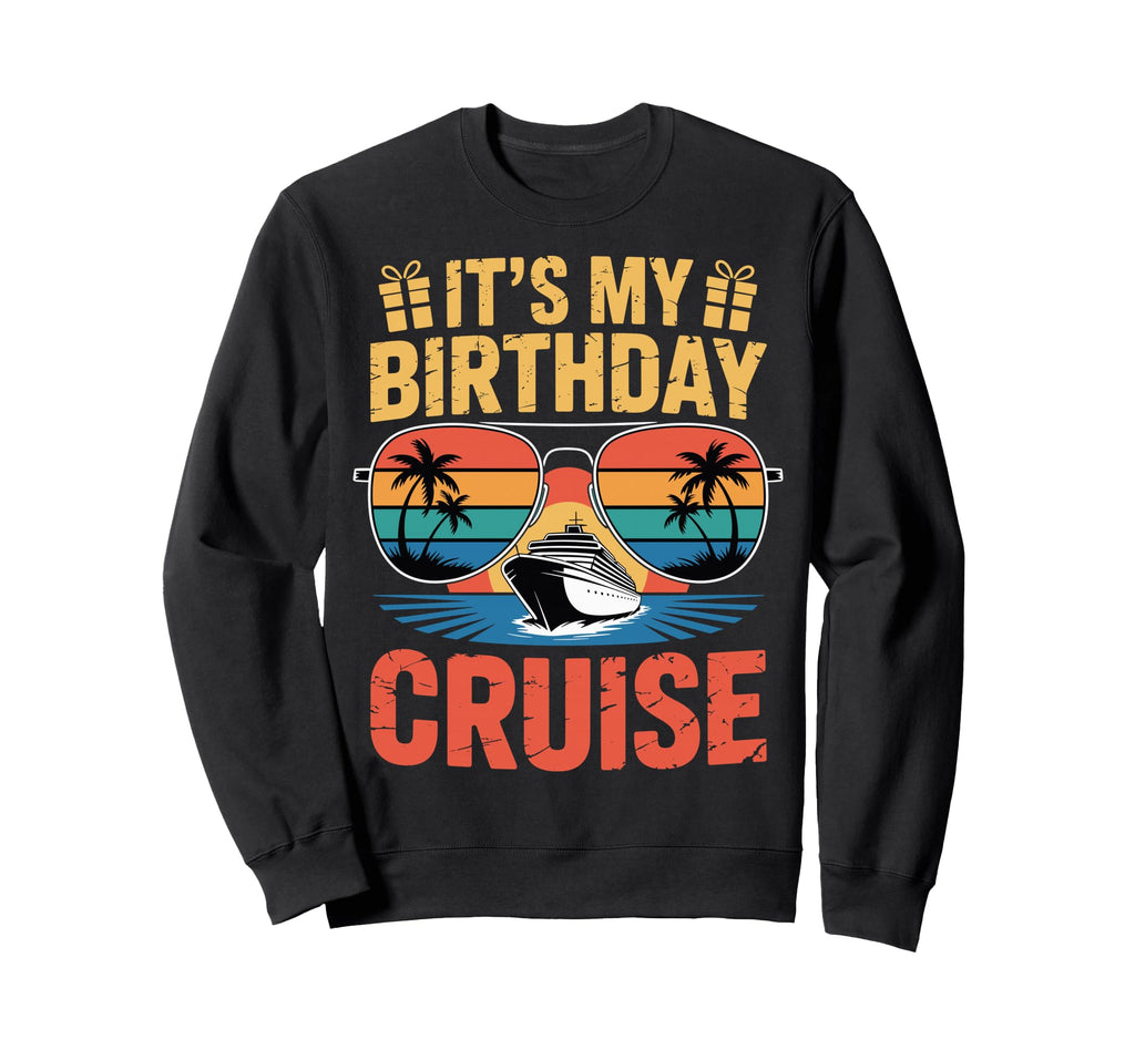 Tropical Sunset Ocean Vacation Sweatshirt - Fun Novelty Design for Adults - T-Shirt, Sweatshirt, Hoodie