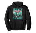 Introvert Gardener Shyness Garden Hoodie - Trendy Graphic for Adults - T-Shirt, Sweatshirt, Hoodie