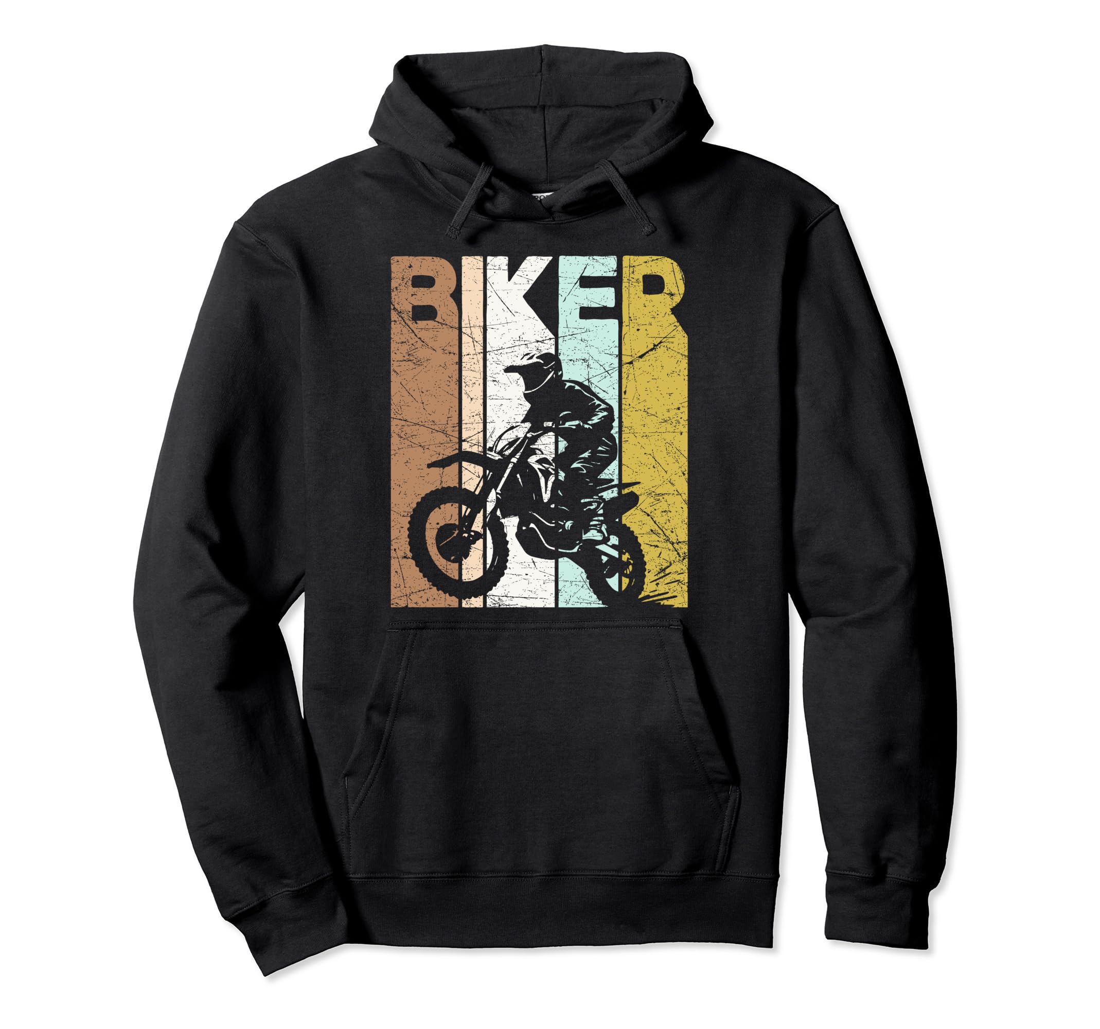 Motocross Biker Off Road Bike Rider Dirt Hoodie - Trendy Graphic Unisex - T-Shirt, Sweatshirt, Hoodie