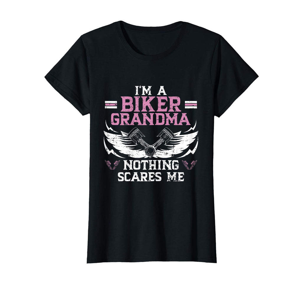 Biker Grandma Motorcycle Grandmother T-Shirt - Aesthetic Graphic Unisex - T-Shirt, Sweatshirt, Hoodie
