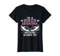 Biker Grandma Motorcycle Grandmother T-Shirt - Aesthetic Graphic Unisex - T-Shirt, Sweatshirt, Hoodie
