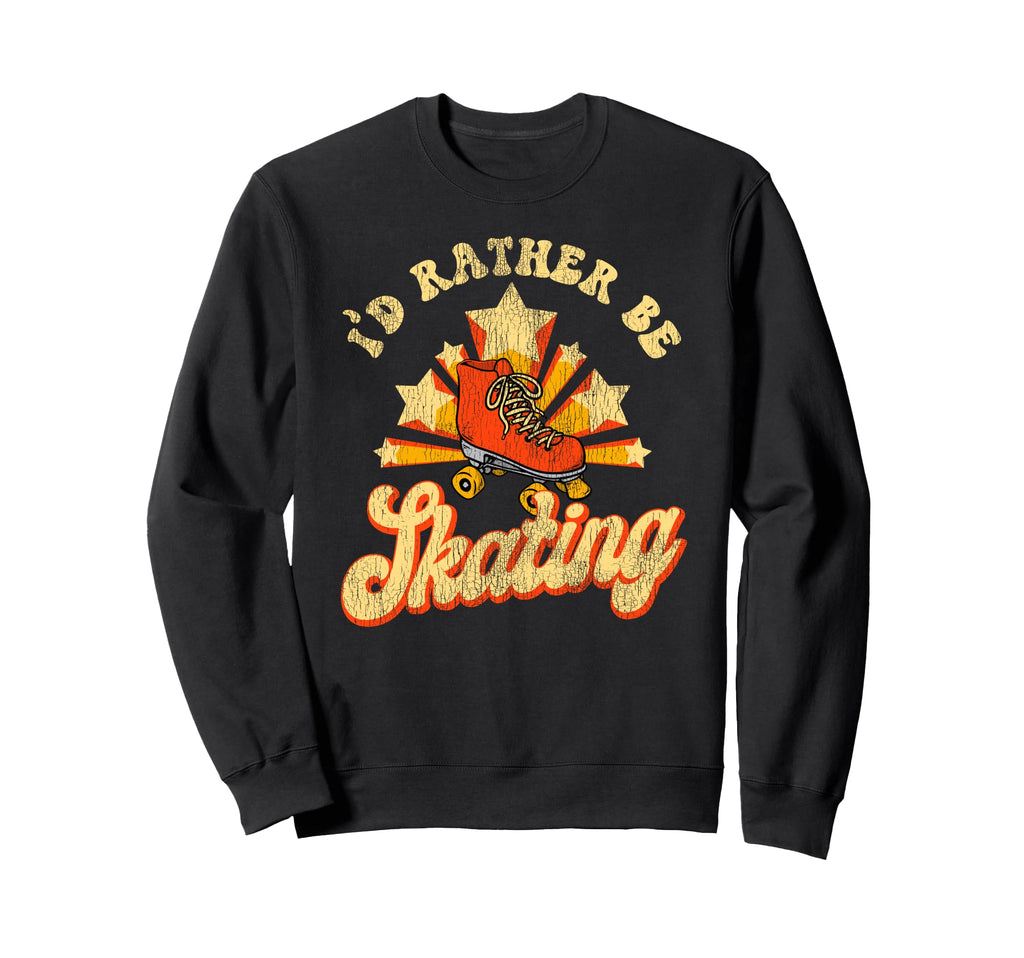 Roller Skating Skate 1970S Sweatshirt - Streetwear Style for Adults - T-Shirt, Sweatshirt, Hoodie
