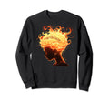 Overthinker Funny Emotional Brain Sweatshirt - Unique Graphic for Adults - T-Shirt, Sweatshirt, Hoodie