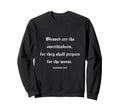 Blessed Are Overthinkers Funny Sweatshirt - Aesthetic Graphic Men Women - T-Shirt, Sweatshirt, Hoodie