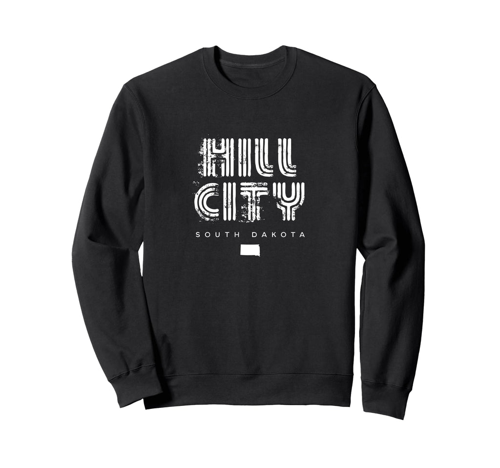 Hill City South Dakota Sd 70S Sweatshirt - Fun Novelty Design Men Women - T-Shirt, Sweatshirt, Hoodie