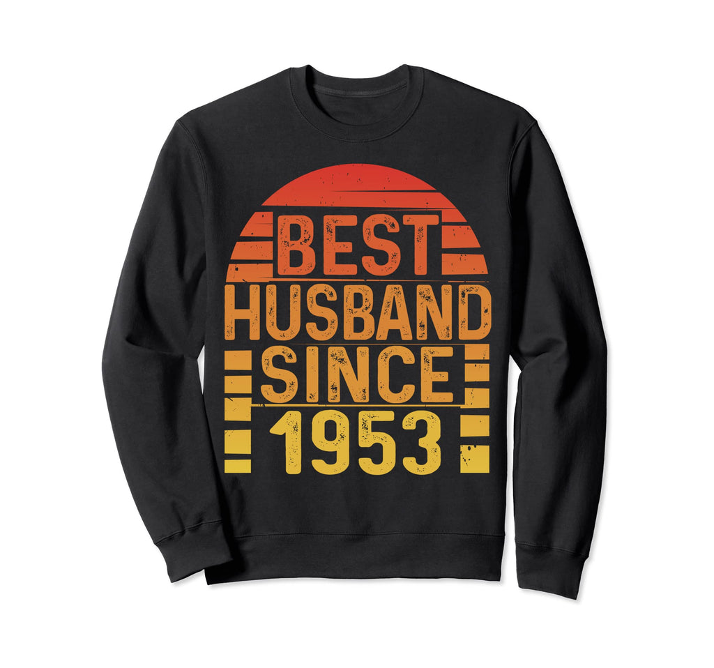 Best Husband Since 1953 Wedding Sweatshirt - Aesthetic Graphic for Adults - T-Shirt, Sweatshirt, Hoodie