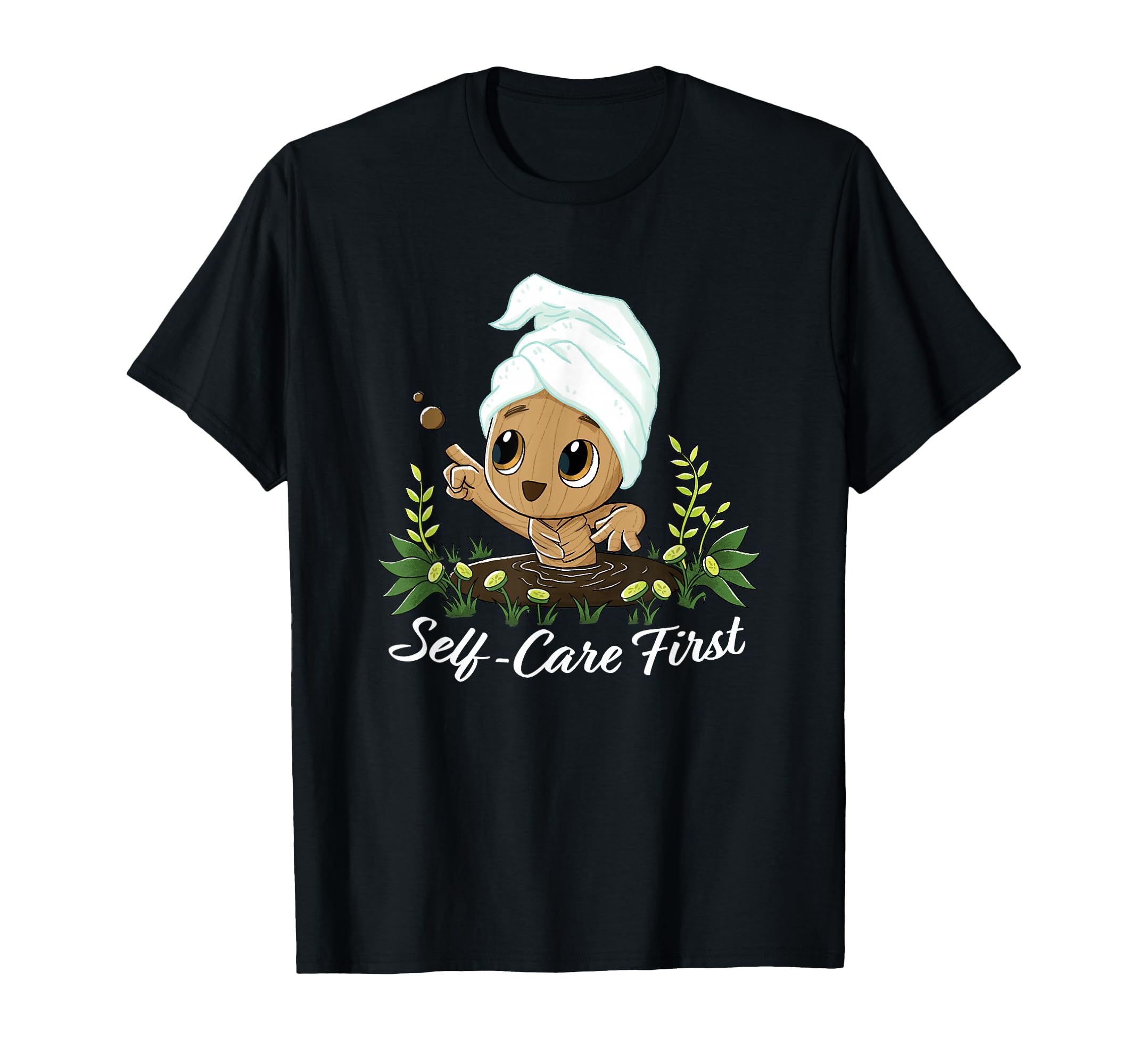 Marvel Super Heroes Groot Self Care T-Shirt - Aesthetic Graphic Men Women - T-Shirt, Sweatshirt, Hoodie