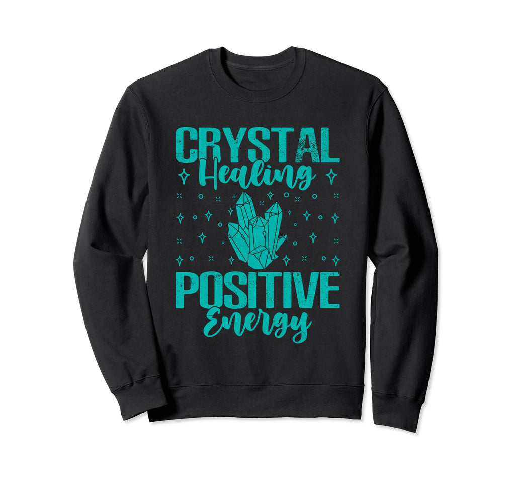 Spiritual Crystal Stones Healing Sweatshirt - Novelty Apparel Unisex - T-Shirt, Sweatshirt, Hoodie