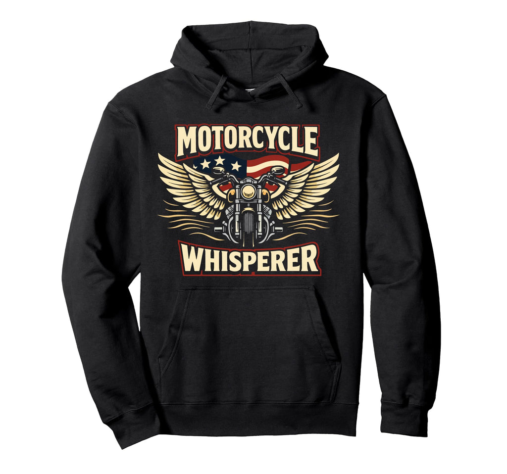 Motorcycle Biker Motorcycle Whisperer Hoodie - Custom Art Print Unisex - T-Shirt, Sweatshirt, Hoodie