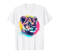 Lion 80S Synthwave And Neon Colors Hoodie - Novelty Apparel Men Women - T-Shirt, Sweatshirt, Hoodie