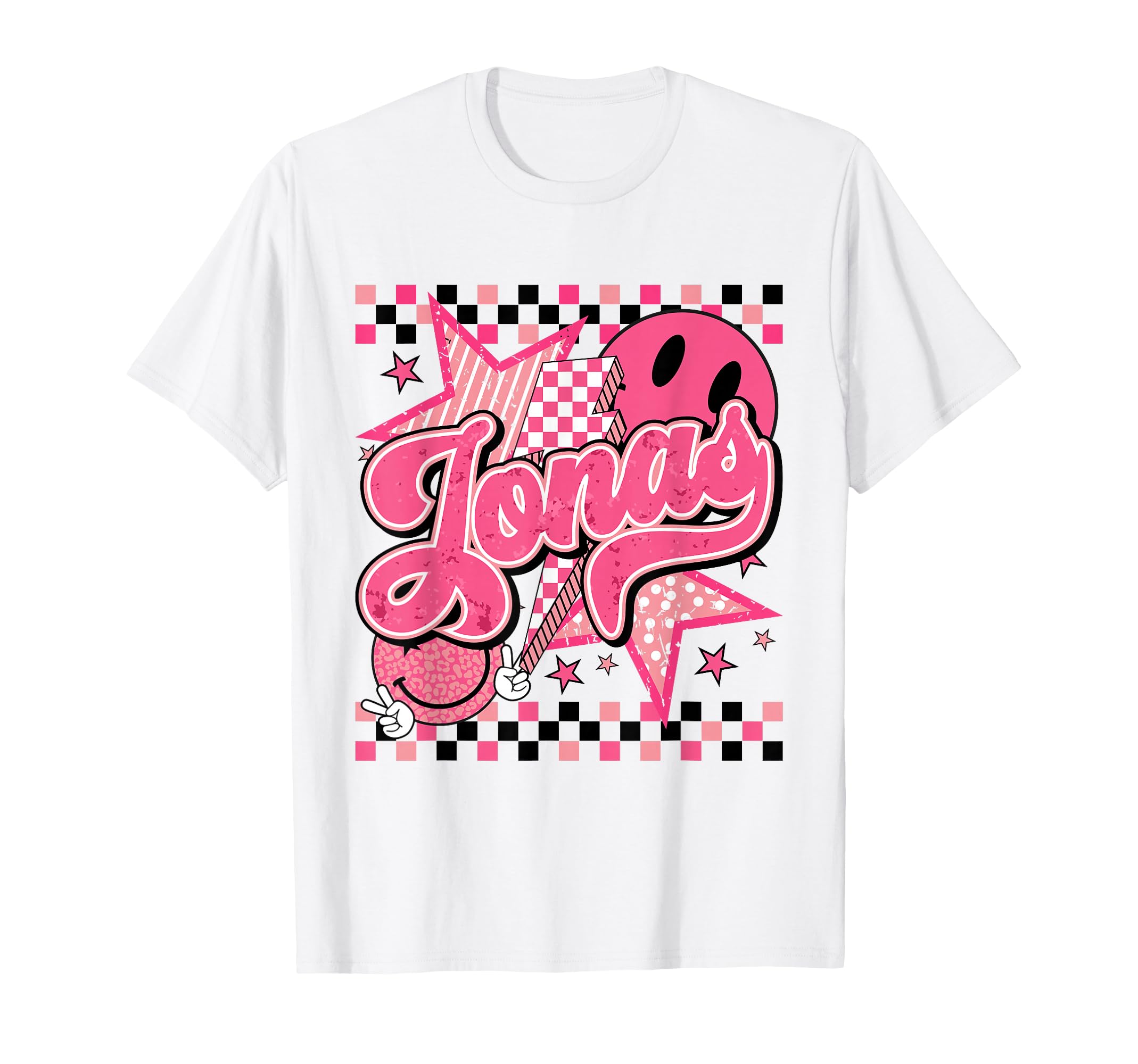 Jonas First Name I Love Jonas T-Shirt - Minimalist Print Men Women - T-Shirt, Sweatshirt, Hoodie