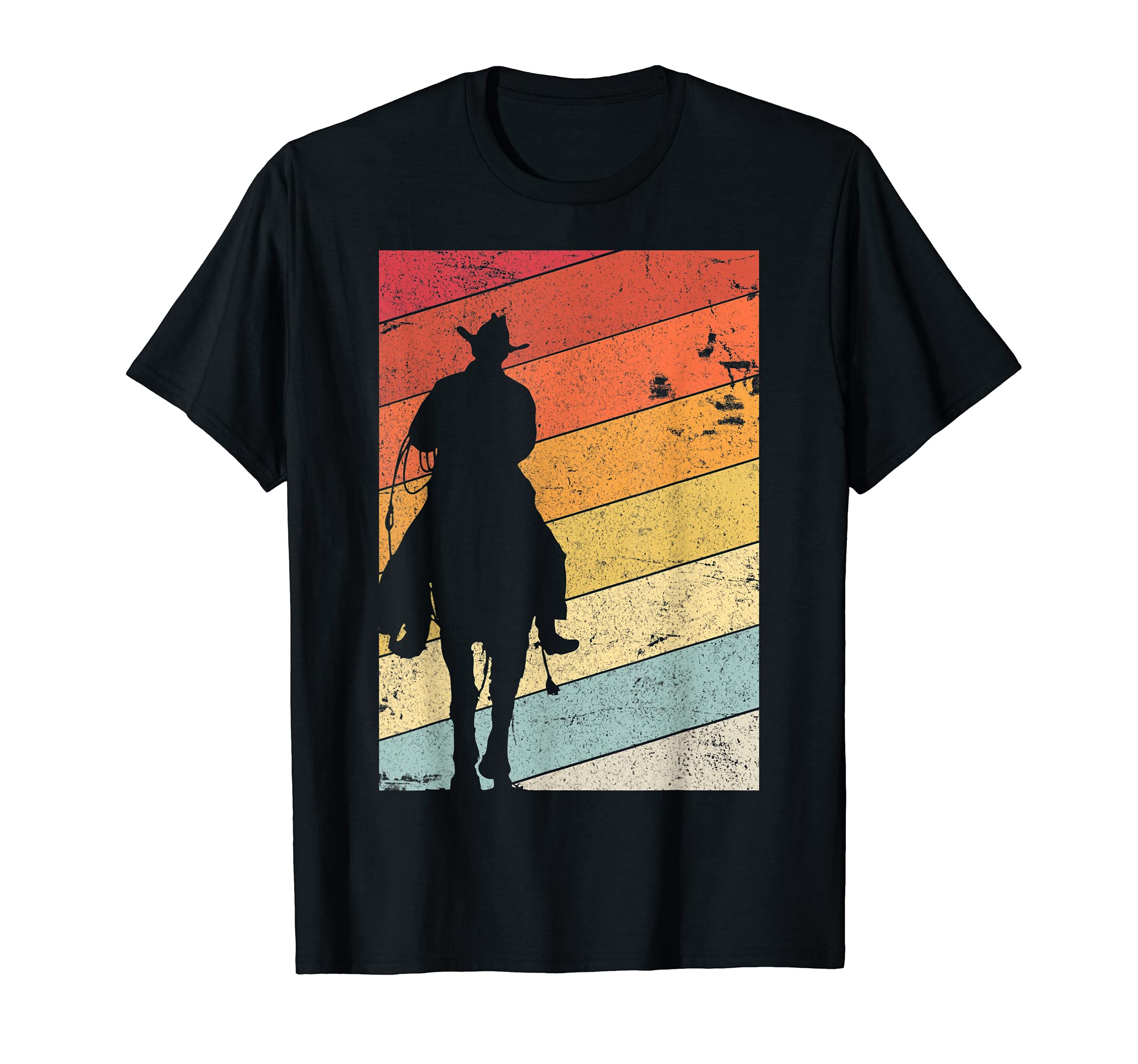 Cowboy Cowgirl Horse Wild West T-Shirt - Casual Everyday Wear for Adults - T-Shirt, Sweatshirt, Hoodie