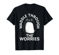 Penguin Overthinkers And Anxious T-Shirt - Fun Novelty Design Men Women - T-Shirt, Sweatshirt, Hoodie