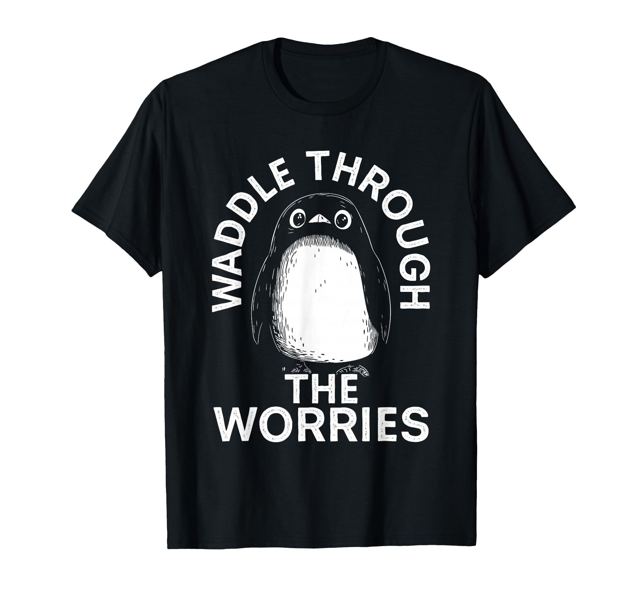 Penguin Overthinkers And Anxious T-Shirt - Fun Novelty Design Men Women - T-Shirt, Sweatshirt, Hoodie