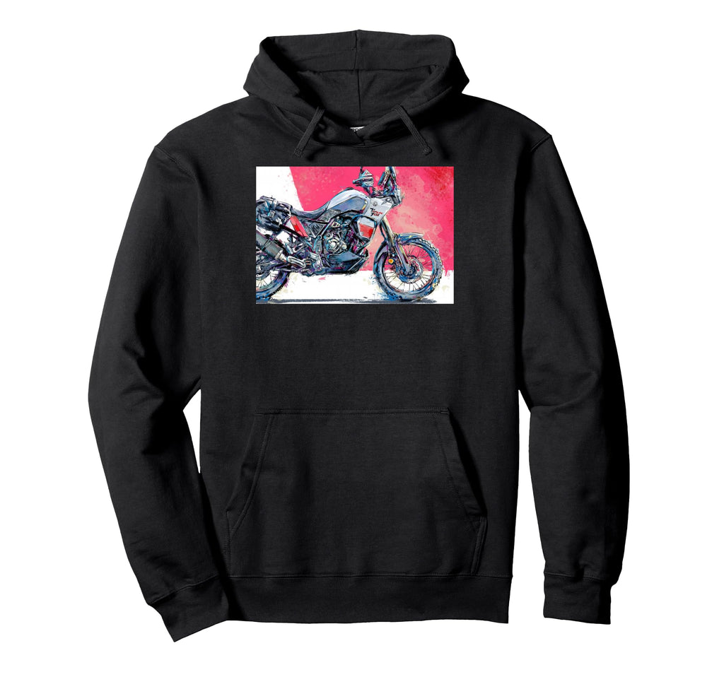 Tenere T7 Adventure Bike Enduro Hoodie - Custom Art Print Men Women - T-Shirt, Sweatshirt, Hoodie
