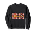 Word Art Holiday Cheer Sweatshirt - Fun Novelty Design for Adults - T-Shirt, Sweatshirt, Hoodie