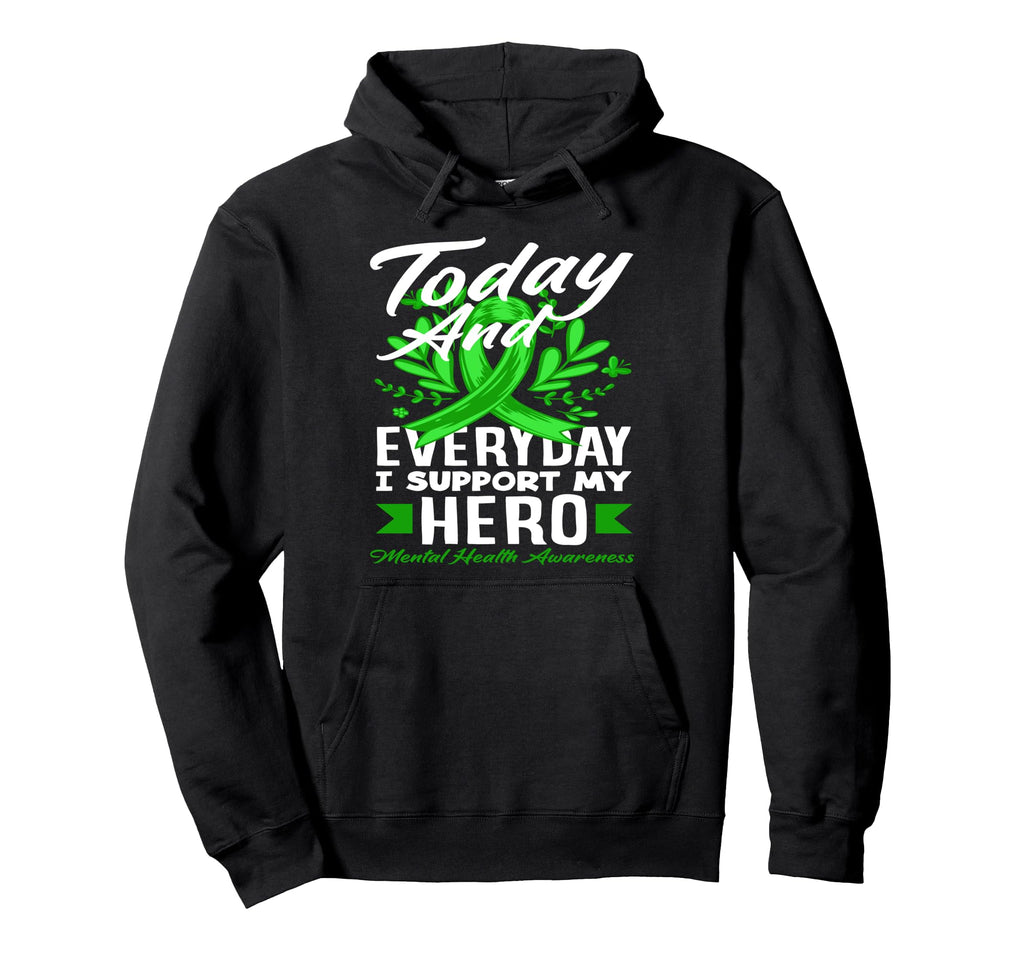 Today And Every Day I Support My Hero Hoodie - Aesthetic Graphic Men Women - T-Shirt, Sweatshirt, Hoodie