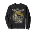 Sandestin Florida Motorcycle Sweatshirt - Minimalist Print for Adults - T-Shirt, Sweatshirt, Hoodie