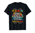 Mental Health Make Mistakes Be T-Shirt - Novelty Apparel Men Women - T-Shirt, Sweatshirt, Hoodie