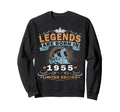1955 Biker Motorcycle 70 Years Sweatshirt - Trendy Graphic Unisex - T-Shirt, Sweatshirt, Hoodie