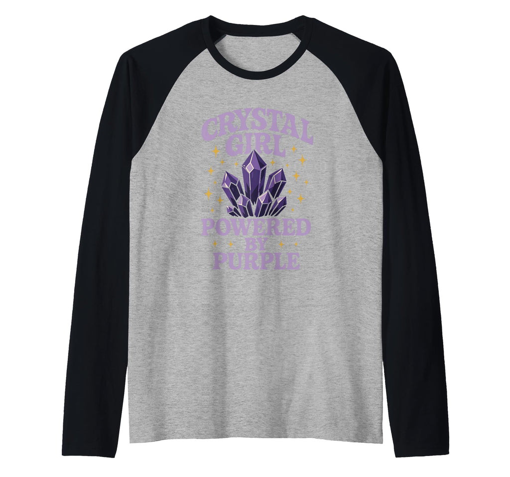 Amethyst Addict Healing Crystal Energy Hoodie - Unique Graphic Men Women - T-Shirt, Sweatshirt, Hoodie