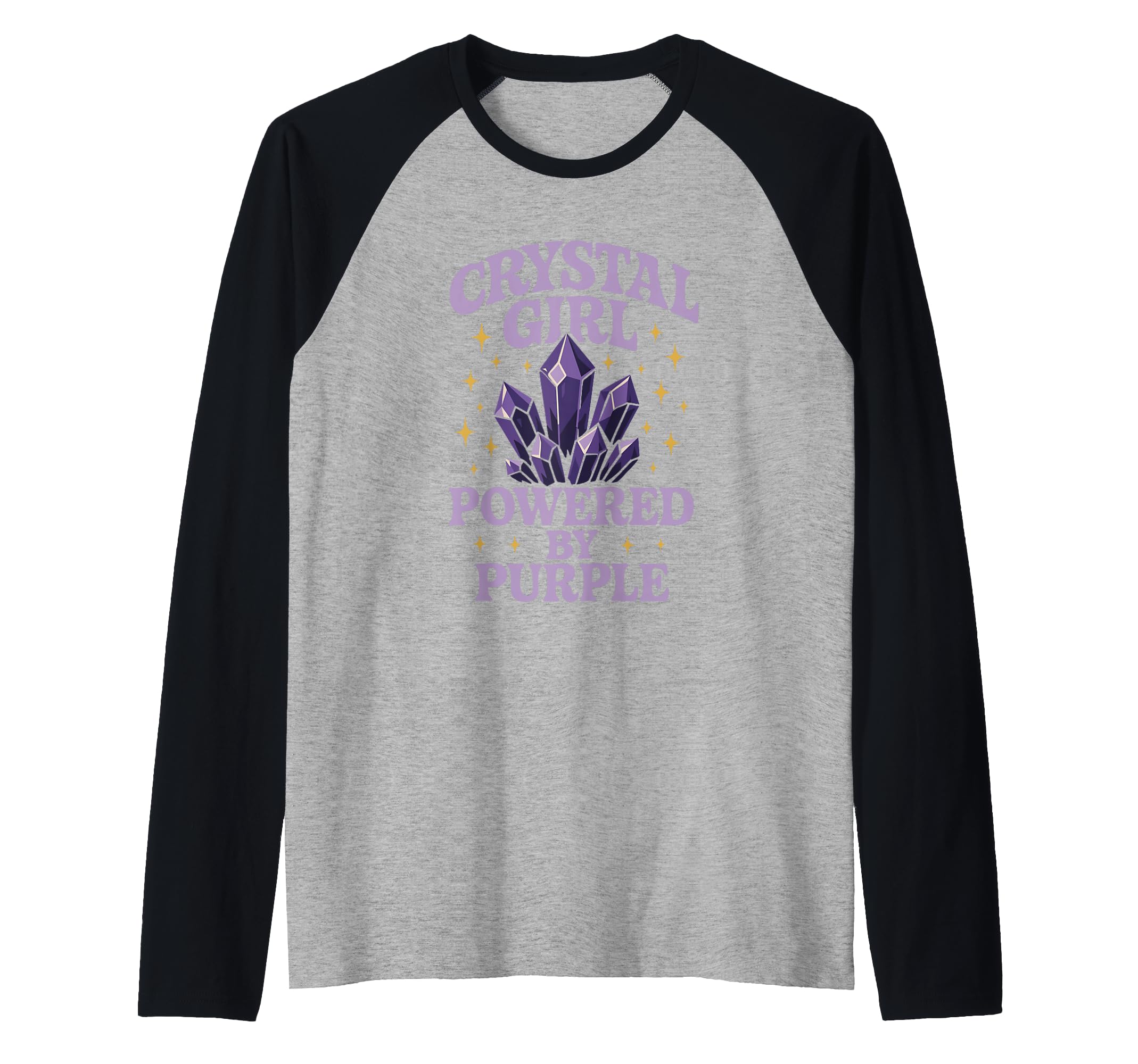 Amethyst Addict Healing Crystal Energy Hoodie - Unique Graphic Men Women - T-Shirt, Sweatshirt, Hoodie