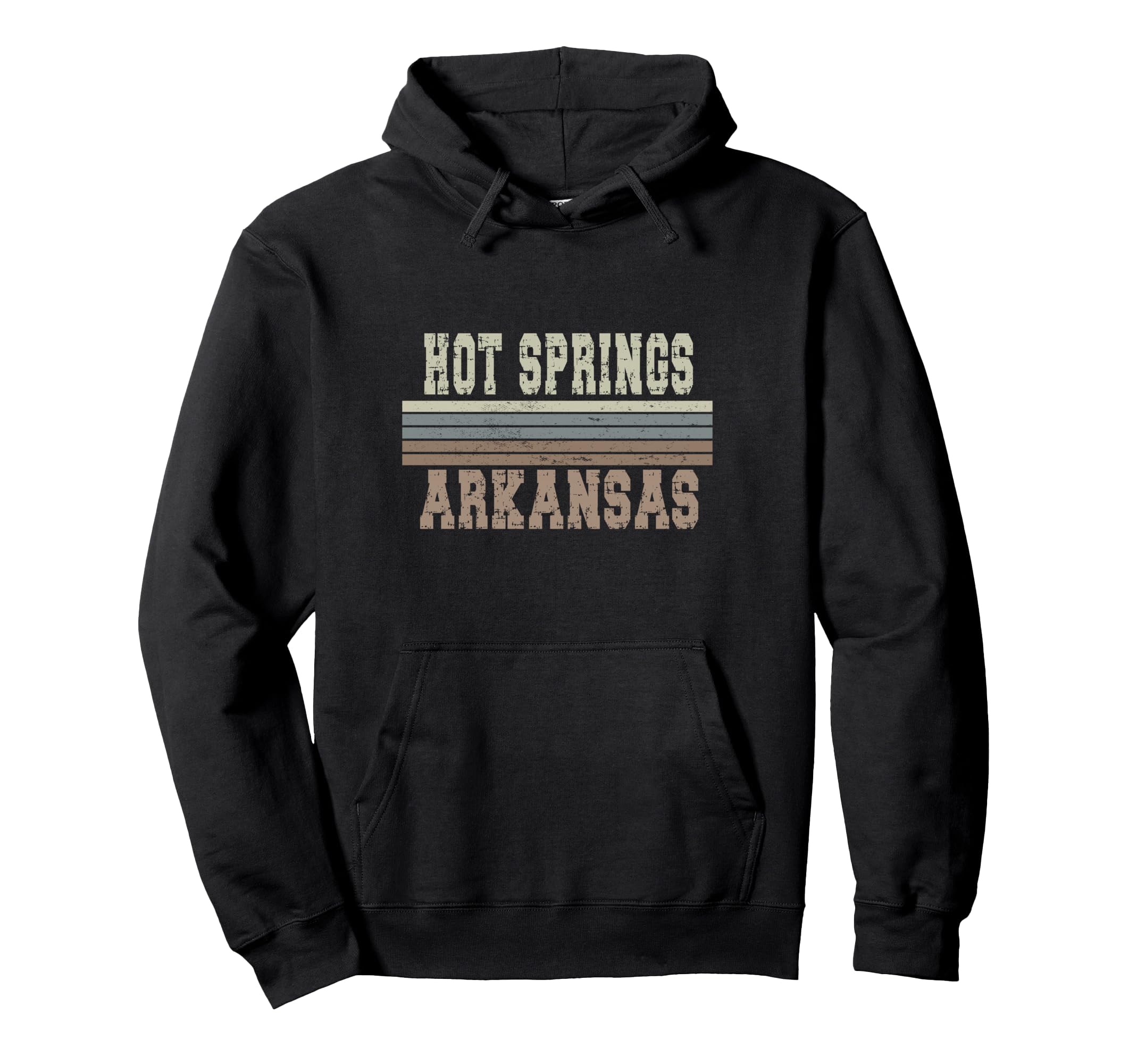Hot Springs Arkansas Hoodie - Custom Art Print for Adults - T-Shirt, Sweatshirt, Hoodie