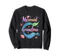 Mermaid Grandma Sweatshirt - Casual Everyday Wear Men Women - T-Shirt, Sweatshirt, Hoodie