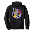 Zebra Sunglasses Synthwave 80S 90S Hoodie - Trendy Graphic Men Women - T-Shirt, Sweatshirt, Hoodie