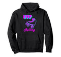 80S Keep Rolling Hobbies Roller Skate Hoodie - Streetwear Style Unisex - T-Shirt, Sweatshirt, Hoodie