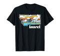 Laurel Montana Outdoors Mountains T-Shirt - Novelty Apparel Men Women - T-Shirt, Sweatshirt, Hoodie