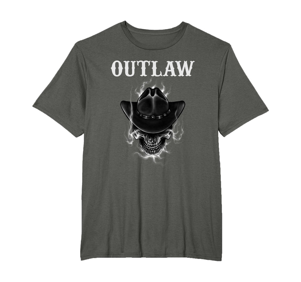 Skulls Lover Skull Wearing Cowboy T-Shirt - Minimalist Print for Adults - T-Shirt, Sweatshirt, Hoodie